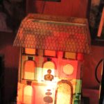 Vintage Handmade House Lamp Light Art Deco