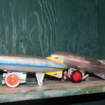 Collectible Zeppelin Wind Up Tin Toys In Good Working Condition Includes Schylling Aluminum Airship