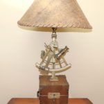 Vintage Sextant As Lamp - Super Cool Nautical Style