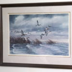 Geese Inflight Limited Edition Print Signed David Maass