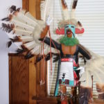 Native Eagle Dancer Kachina Doll Sculpture