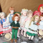 Collection Of Vintage Effanbee International Dolls With Peter Pan