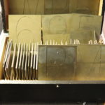 Box Of Assorted Engraving Plates Includes Assorted Numbers & Letters