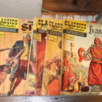 Lot Of Vintage Classics Illustrated Magazines & Golden Book Encyclopedias Condition Varies