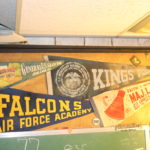 Vintage Pennant Lot Includes Falcons Air Force, Astronaut Gordon Cooper, New York Mets