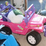Pink Barbie jeep