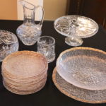 Beautiful & Modern Glass Pieces And Assorted Cut Crystal Pieces