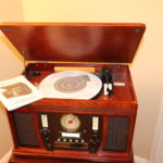 Antique Style Innovative Technology Wooden Music Center Model #ITVS-750B