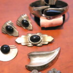 Lot Of Sterling Silver Jewelry With Onyx