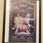 Some Like It Hot Re-released Movie Poster 1980 - Featuring Marilyn Monroe