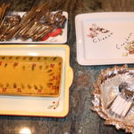 JA Henckels Flatware Set With Assorted Hand Painted Serving Pieces