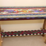 Hand Crafted Eclectic Wooden Console Table