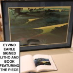 Eyvind Earle Blue Fog Signed Print