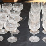 Collection Of Cut Crystal Stemware
